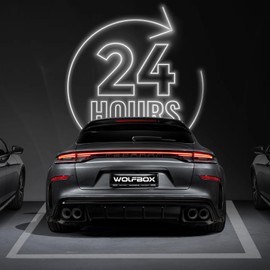 WOLFBOX USB C 4A Acc Hardwire Kit 11.48ft for All WOLFBOX Dash Cams, Converting 12V-24V to 5V, with Battery Drain Protection