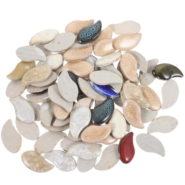 Operitacx 1 Satz Diy Keramik Mosaikset Unregelmäßige Fliesen für Kreative