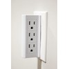 Projectpak 6 Outlet Vertical Extender Wall Tap - Split 2