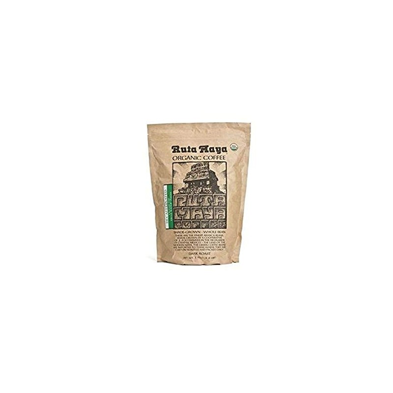Ruta Maya® Organic Decaffeinated Coffee Dark Roast Whole Bean 2