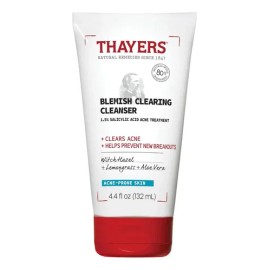 Limpiador Facial Thayers con Ácido Salicílico para Piel Grasa y Acné, 132 mL