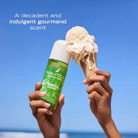 Nautica Vanilla Scoop Body Mist 8.0 fl oz (Pack of 1), Notes of Fruit, Citrus, and Gourmand, Fragrance Hair & Body Mist for Women, Long Lasting