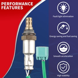 DrCax 234-4359 Oxygen O2 Sensor Downstream Heated Air Fuel Ratio Compatible with Honda CR-V 2007 2008 2009 L4 2.4L Replace 36532-RZA-004 250-24799 36532-RZA-014