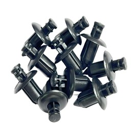 20pcs 8mm Plastic Rivets Fender Clip Retainer Bumper Nylon Push Rivet Pins Compatible with Yamaha YZF R25 R3 R6 FZ6R FZ6N FZ07 FZ8 FZ09 XJ6 XJR400 XJR1300 8mm/0.31" Expansion Screws Replacement Kit