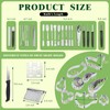46-Piece Stainless Steel Fruit Carving Tools Set - Professional Watermelon