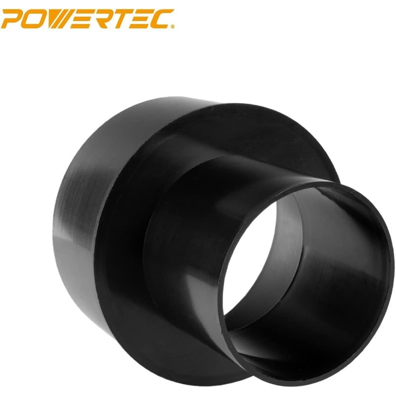 POWERTEC 70277V Dust Collection Reducer, 6-Inch OD to 4-inch OD,