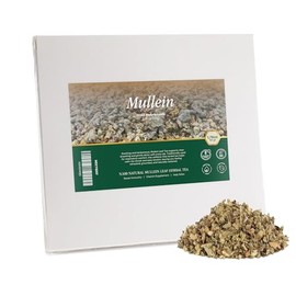 Mixyway Mullein Loose Leaf Tea – 1.75 oz (50g) | Pre-Chopped & Dried | Caffeine-Free Herbal Tea | Non-GMO | Wild Harvest | Traditionally for Lung