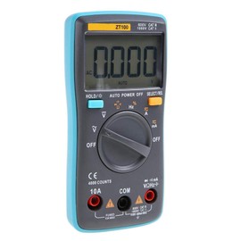 Digital Multimeter, Compact Multimeter, Stable for Maintenance Professional Use General Purpose Detection(ZT100)