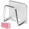 Stainless Steel Sponge Holder for Kitchen Sink – Compact &