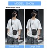 Small Side Shoulder Bag Crossbody Bag for Men Women Mini