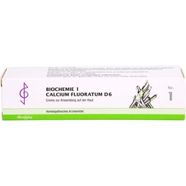 Biochemie 1 Calcium Fluoride Atum D 6 Cream 100 ml