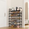 LANTEFUL 6 Tier Shoe Rack for Closet Shoe Organizer with