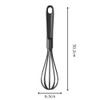 Tefal 274659 Whisk, Rounded Form, Nylon Resin, Scratch Resistant, Dishwasher