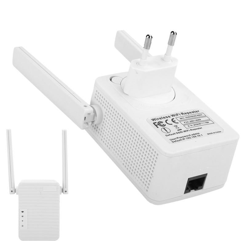 WiFi Repeater Wireless Dual Antenna Routing Signal Extender WR13B 300M