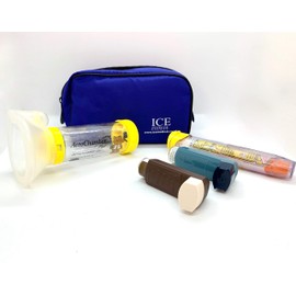 ICE Medical Inhaler Bag - Medium (Blue)