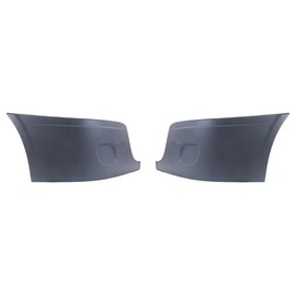 Mytee Products 1Pair Bumper End Cap without Fog Lamp Hole for Freightner Cascadia Class (2008-2018) - Driver Left and Passenger Right Side Bumper Cover End Cap Replaces 21-27300-001, 21-27300-000