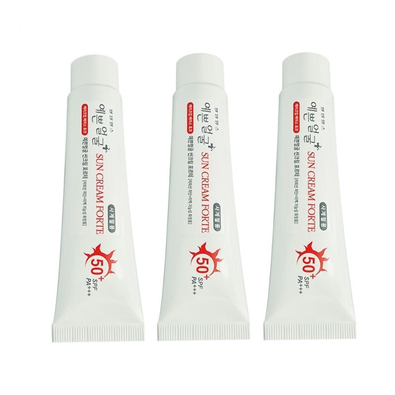 Wellbeing Health Pretty Face Sunscreen Forte 25g x 3