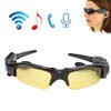 Bluetooth 5.0 Sunglasses Solar Power Wireless Glasses Headphone Headset Stereo
