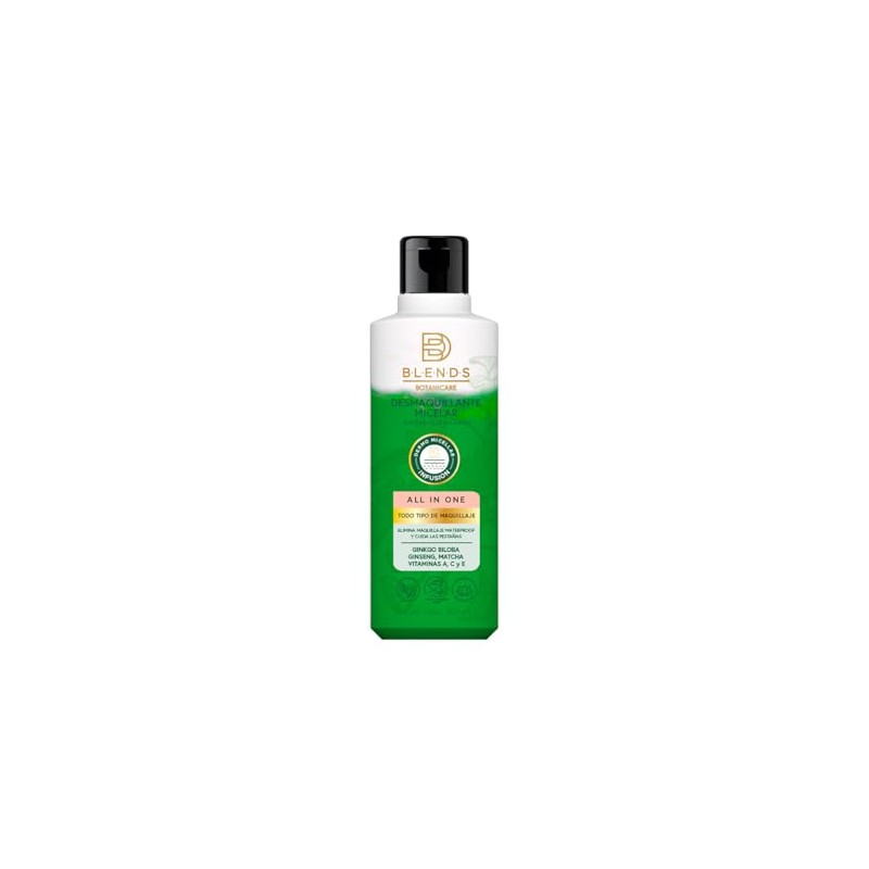 Blends Botanicare Desmaquillante Micelar Bifásico Limpia y Elimina Impurezas 350ml