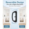 Teilmix Universal Aluminum Sliding Glass Door Handle, Fits Offset &