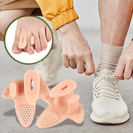 Toe Spreader | Soft Toe Separators,Leg & Foot Supports for Hammertoe Correction Flat Feet Recovery Walking Running