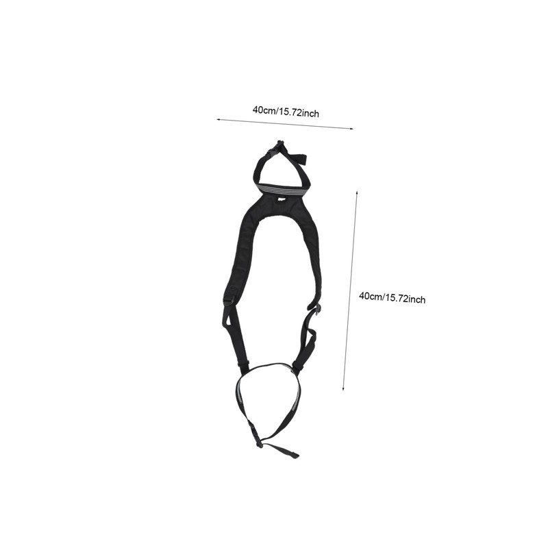 Mipcase Snowboard Straps Comfortable Snowboard Belt Wide Shoulder for Pain-