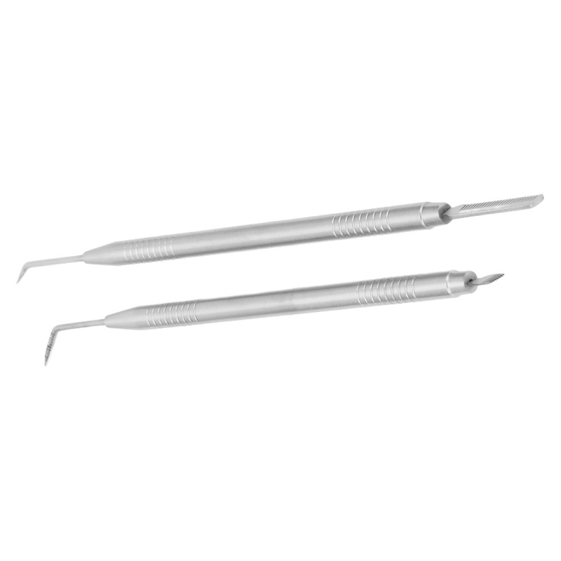 2 in 1 Eye Lash Lift Tool Stainless Steel Double