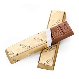 Godiva Chocolatier Signature Salted Caramel Milk Chocolate Mini Gourmet Chocolate Bar, 12-Ct. (8 pc. each), 90 grams