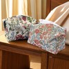 NazyJnn Nordic Floral Jacquard Tissue Case Cover, Stylish, Durable, Fine