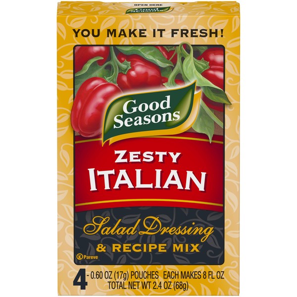 Good Seasons Zesty Italian Salad Dressing & Recipe Mix (0.6 oz Envelope)