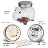 TWODAYS Transparent Pig Money Bank Digital Counter Bill Coin Storage