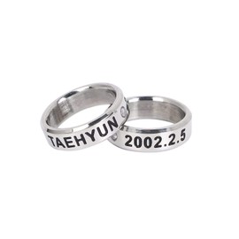 TXT Anniversary Ring Ring with Necklace Cord