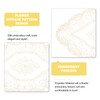 sourcing map 2Pcs Retro Lace Placemats, French Crochet Doilies Oval