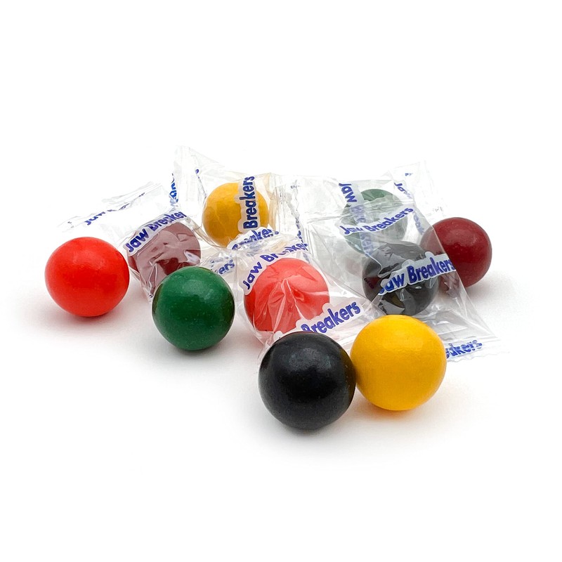 Jaw Breakers Hard Candy - 3 Pound Bulk Pack (About