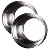 Mobestech 2pcs Stainless Steel Sauce Salad Bowl Multipurpose Kitchen Utensils
