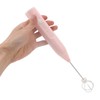 Mini Electric Stirrer Cordless Multifunction Electric Eggbeater with 2 Eggbeater
