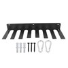 Gym Organizer Rack 8 Hook Versatile Gym Equipment Wall Rack