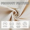 100% Cotton Muslin Fabric Medium Weight Linen Fabric by The