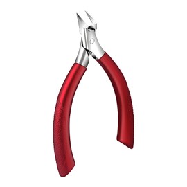 Nail Scissors for Deep Thick Ingrown Toenails and Fingernails, Stainless Steel Sharp Tip Corner Pliers Foot Care Toenail Pliers Pedicure Nail Clippers Nail Clippers for Podiatrists