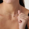 LLWOM Gold Necklace for Women, Dainty 14K Gold Plated Fish