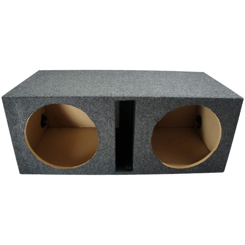 American Sound Connection Dual 12" Sub Box Ported Vented Subwoofer