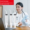 4 PCS Dental Irrigation Syringe 12cc Dental Syringe Disposable Graduated
