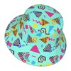 80s 90s Bucket Hat Accessories Women Men Mint Green Hip