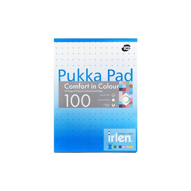 Pukka Dyslexia Pad A4 80gsm Ruled With Margin 100 Pages