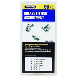 Storehouse 50 Piece Grease Fitting Assortment