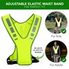 MaximalPower Reflective Vest for Walking at Night - Adjustable Reflective