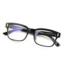 Cyxus Date Glasses, Transparent Lenses, Fashion Glasses, Ultra Lightweight Nose Pads, Harajuku Glasses, Unisex, 9-black