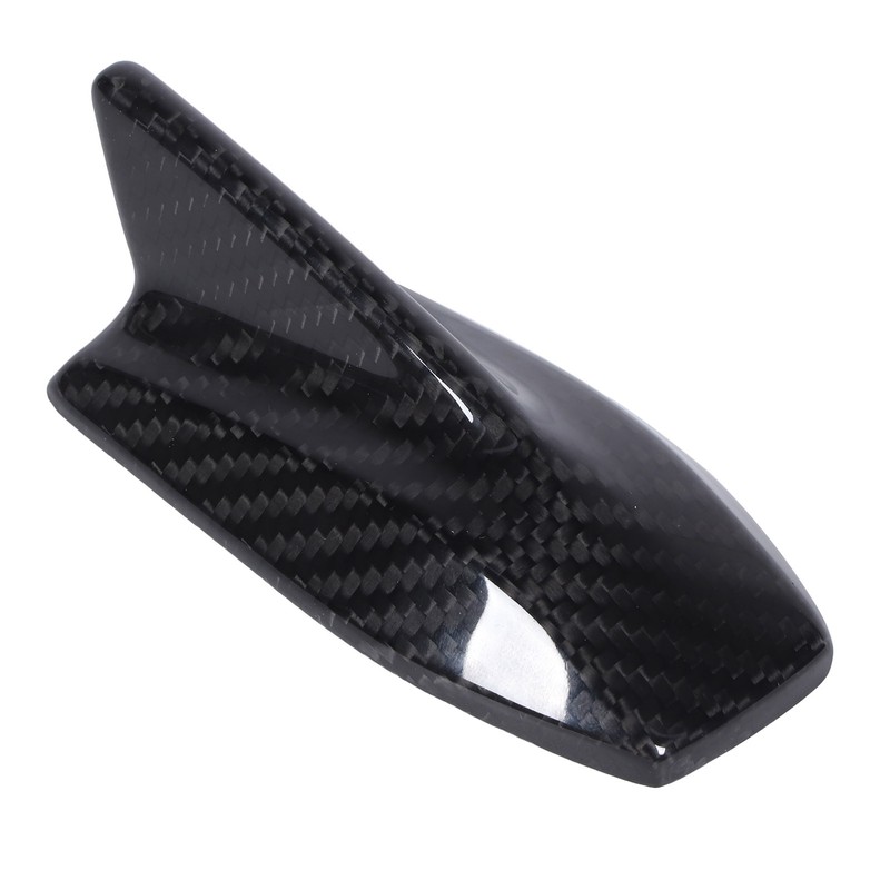 Carbon Fiber Roof Antenna Cover Auto Replacement Accessory Fit for