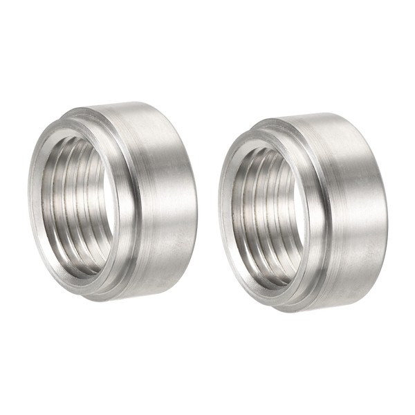 MECCANIXITY Weld on Fitting Bung 1/2NPT Female Aluminium Alloy Pipe