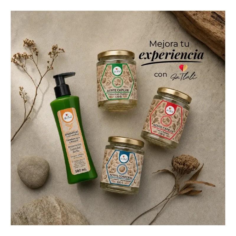 Aceite Capilar - Crecimiento - Brillo - Hidratación - Suavidad